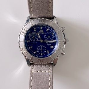 Meyers Vintage Sapphire Crystal Watch | Stainless Steel | 22 jewels